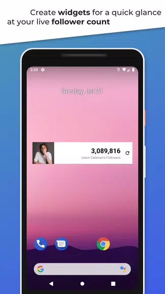 Instastatistics - Live Followe ဖန်သားပြင်ဓာတ်ပုံ 3