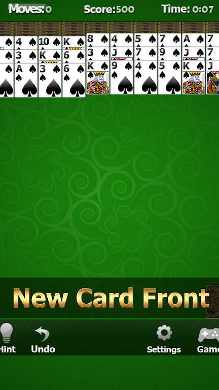 Solitaire Free Cell 螢幕截圖 3