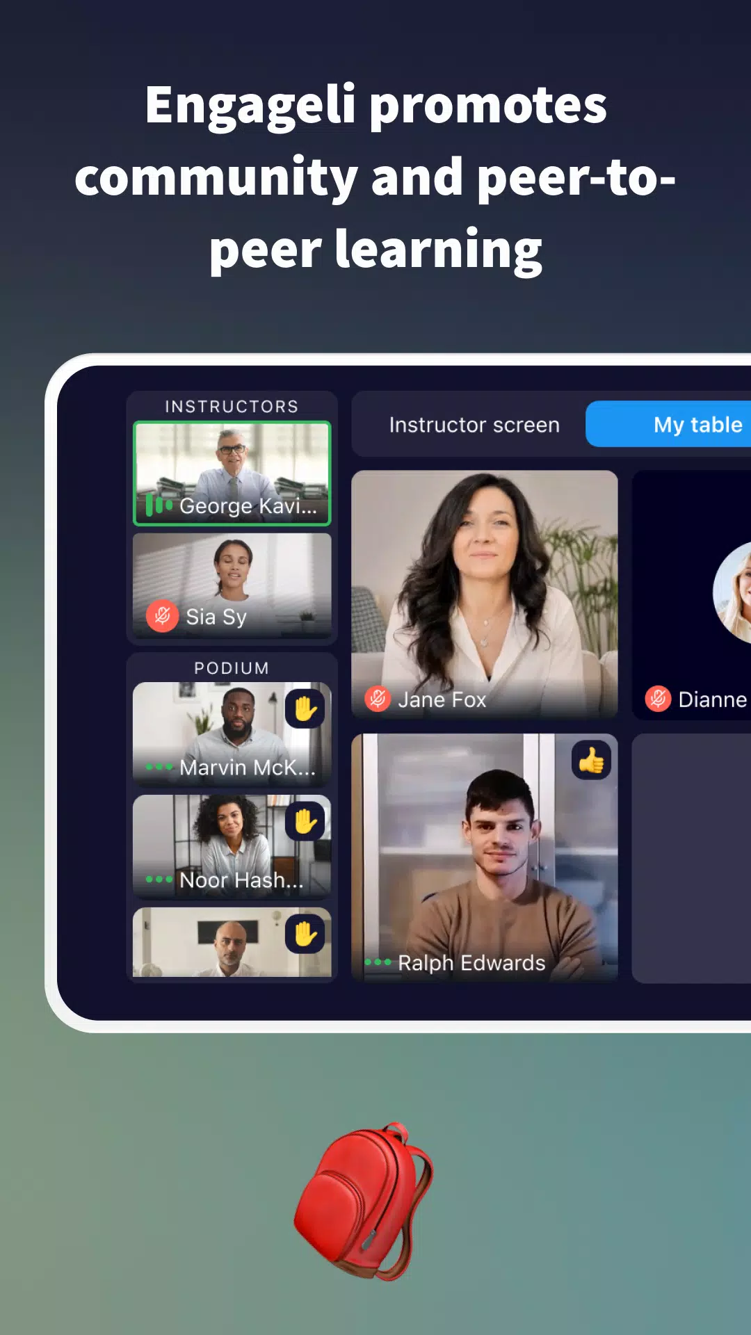 Engageli 螢幕截圖 2