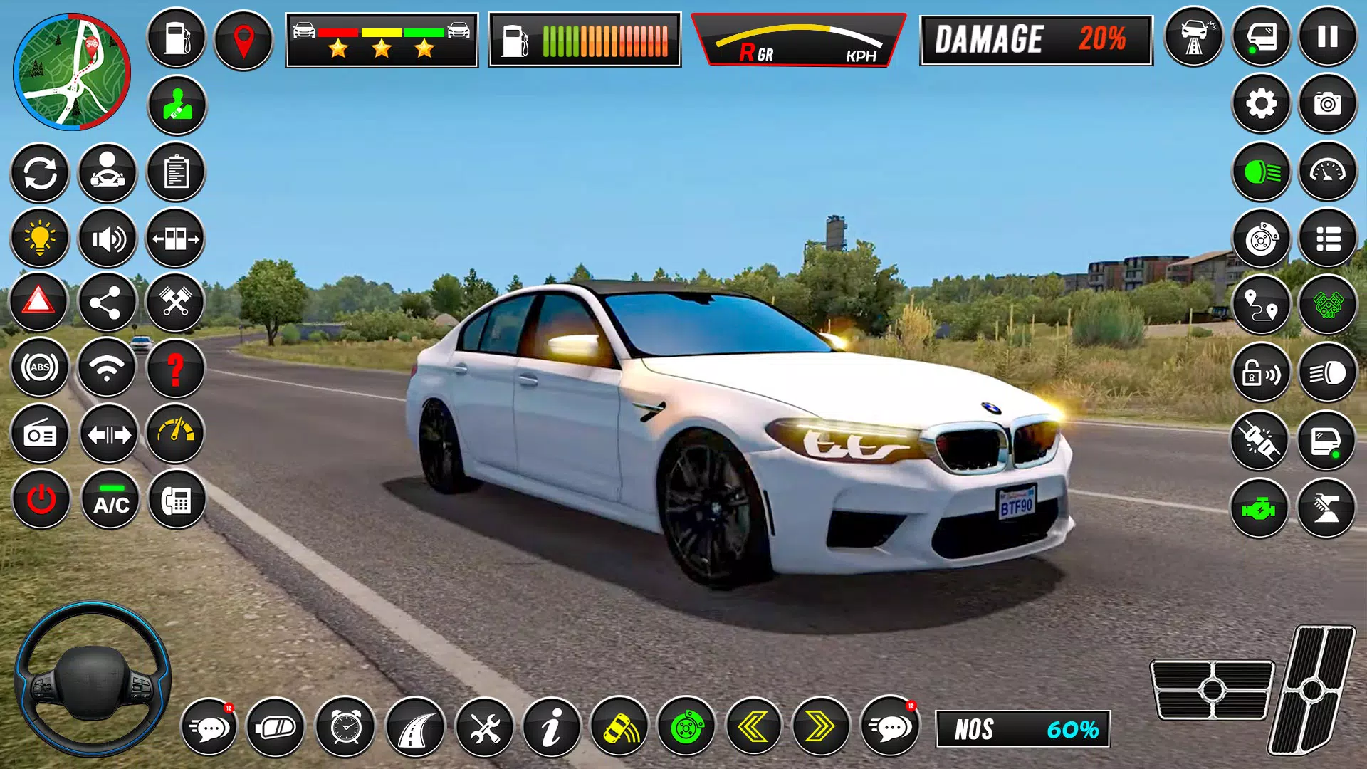 Real Car Driving Game 3D स्क्रीनशॉट 2