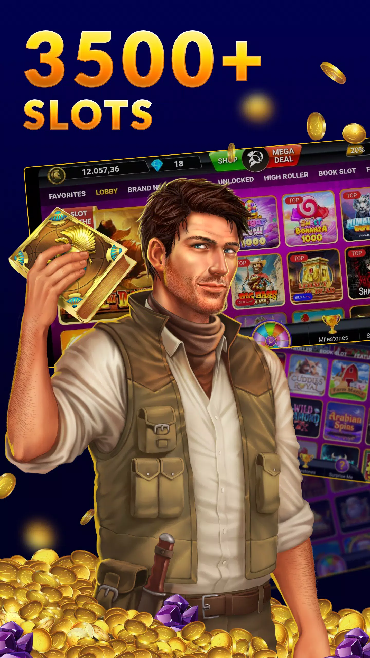 SpinArena Online Casino Slots স্ক্রিনশট 0