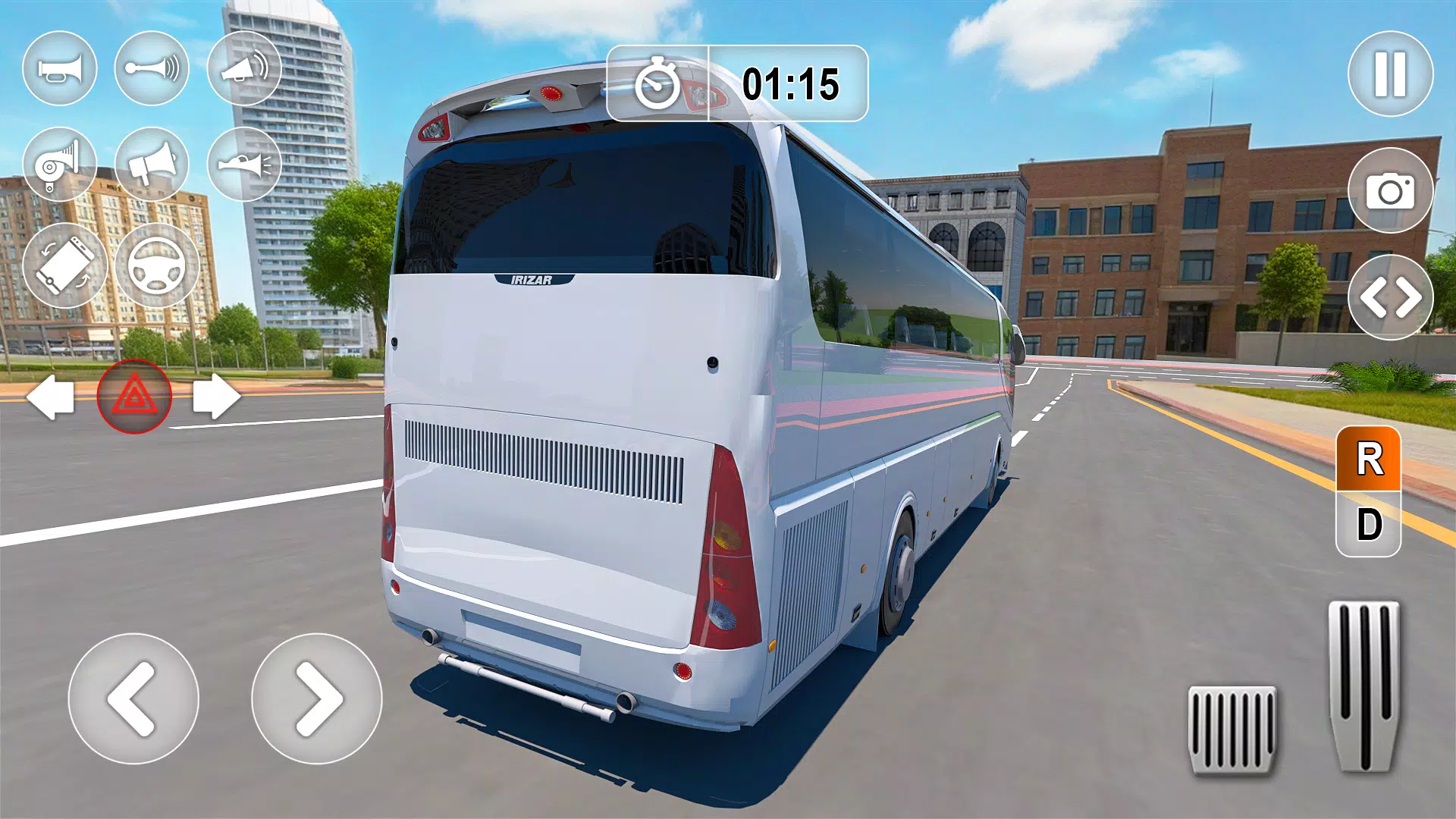 Bus Driving Games 3d Simulator Schermafbeelding 0