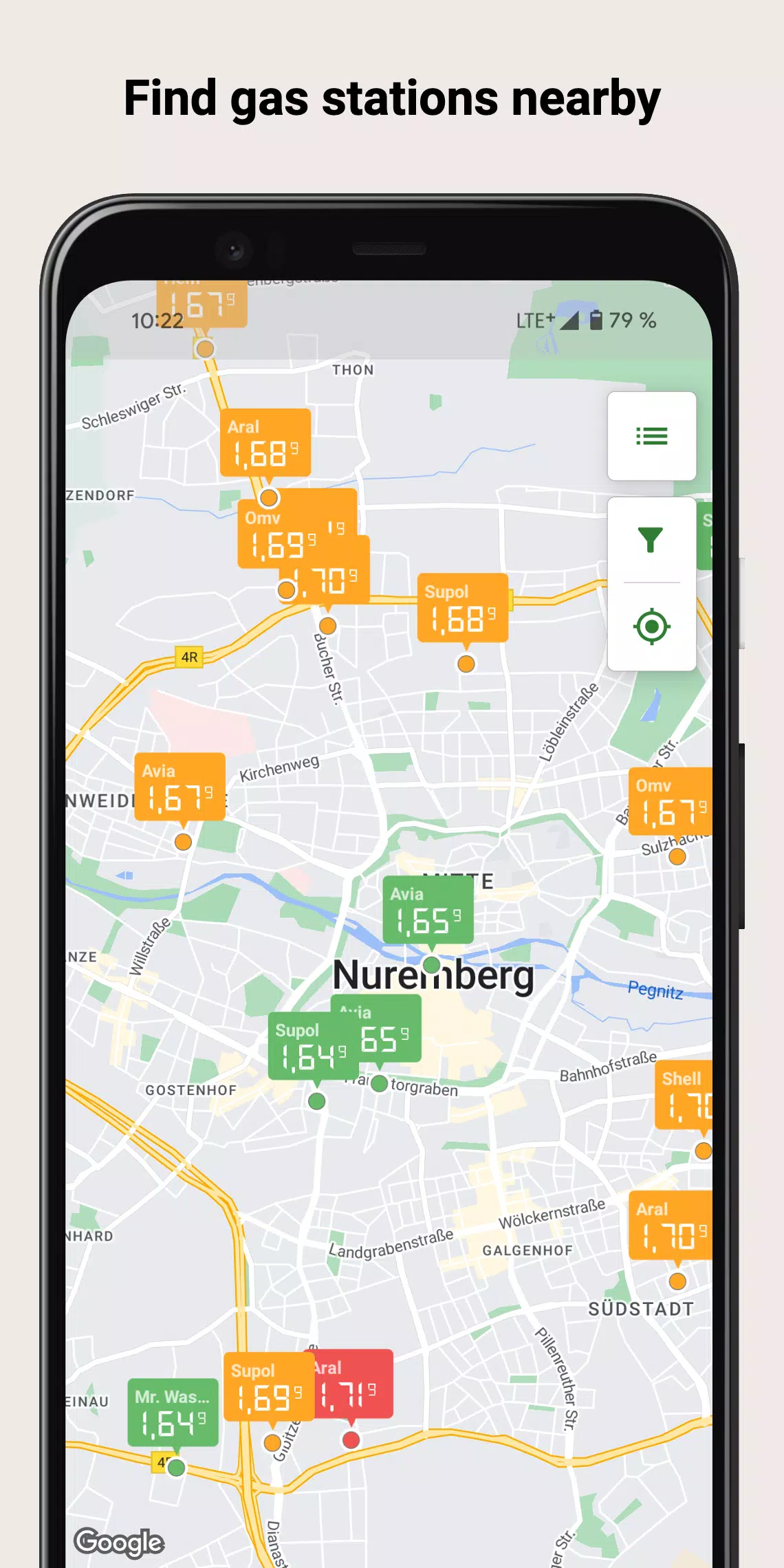 Gas Prices (Germany) スクリーンショット 1