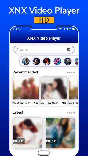 XNX Video Player - All Format HD Video Player 螢幕截圖 0