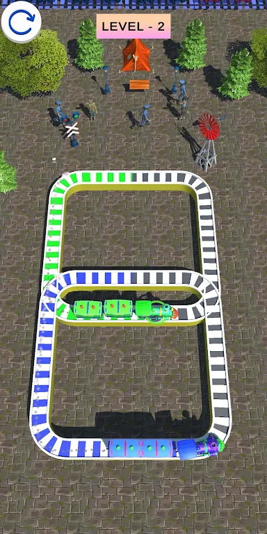 Train Road Puzzle Ảnh chụp màn hình 1