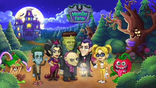 Monster Farm. Family Halloween应用截图第3张