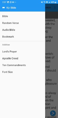 Offline english bible - kjv Tangkapan skrin 3