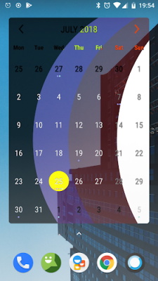 Month Calendar Widget by BiHSnow Ekran Görüntüsü 2