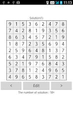 Sudoku Solver Multi Solutions Schermafbeelding 3