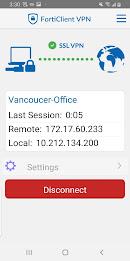 FortiClient VPN Schermafbeelding 2
