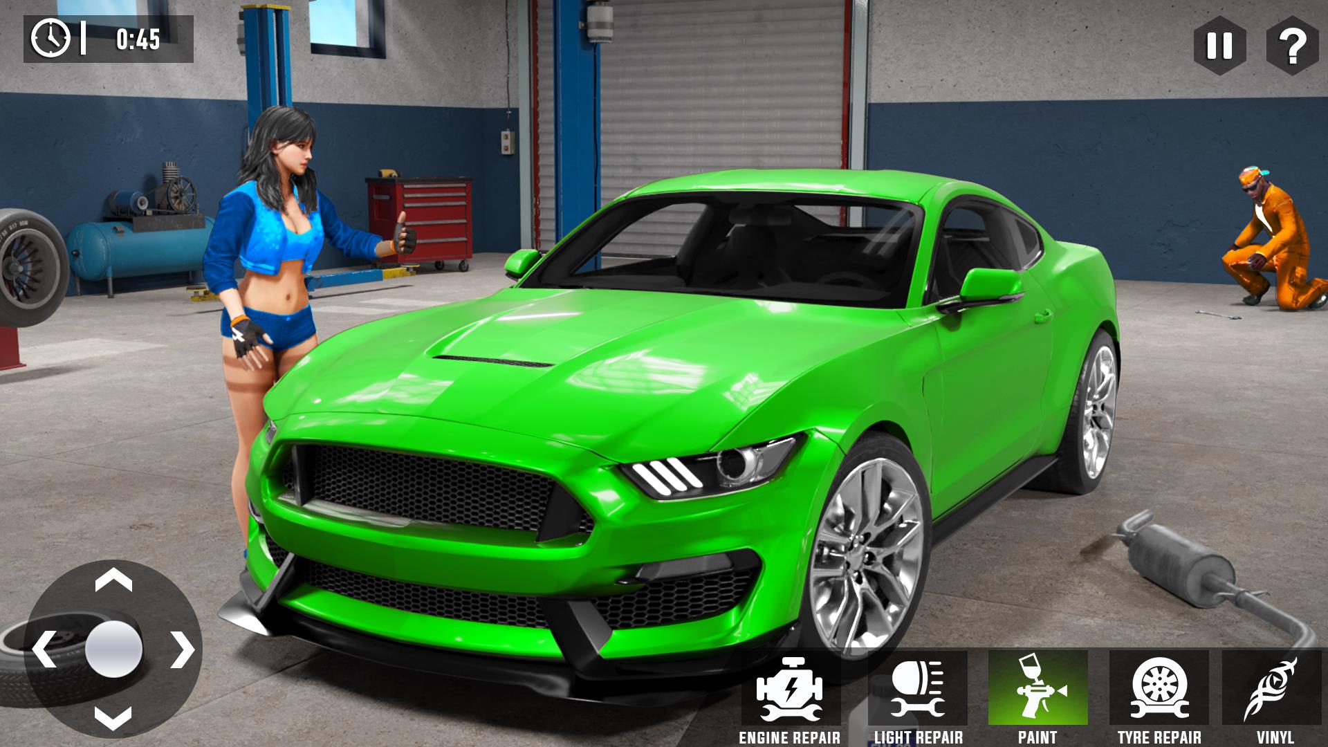 Car Mechanic Game: Garage Game Ảnh chụp màn hình 1