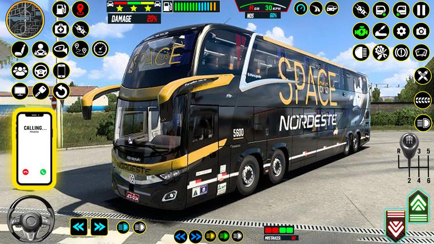 Bus Games 2023 Coach Bus Game 螢幕截圖 0