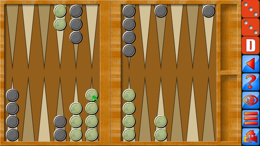 Backgammon V+ Ảnh chụp màn hình 1