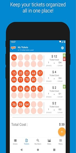 Georgia Lottery Keno : GA Live Results & Tickets Скриншот 1