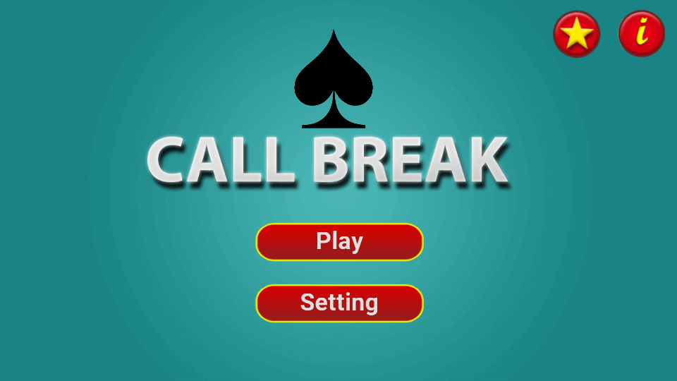 Call break : Offline Card Game Capture d'écran 2