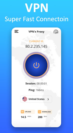 XXVPN - XX VPN Master - Super Ultra VPN 螢幕截圖 1