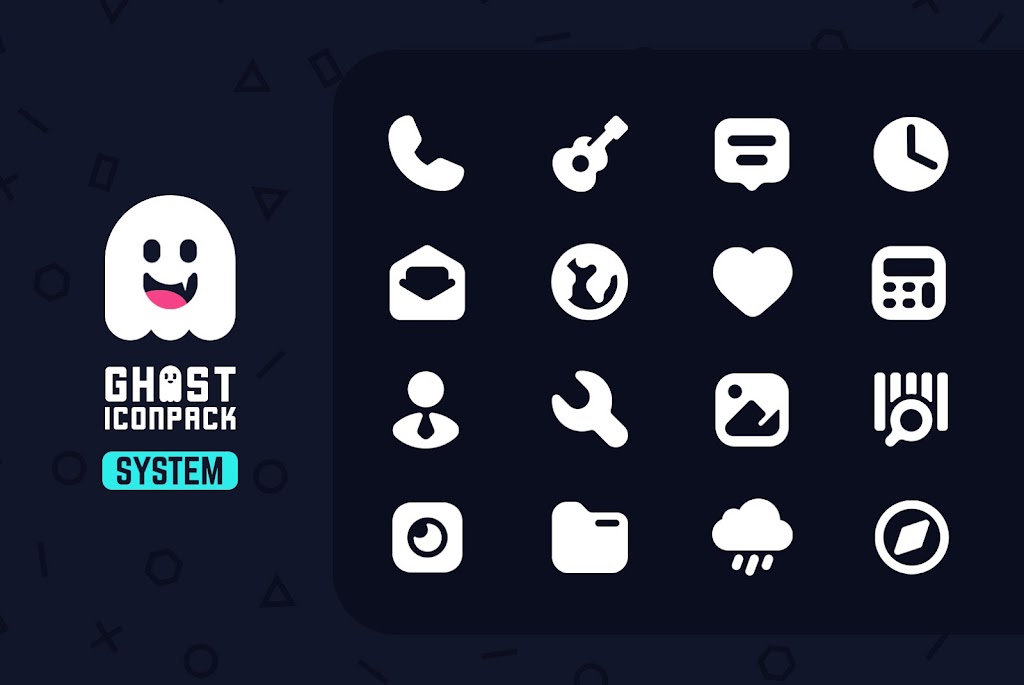 Ghost IconPack スクリーンショット 0