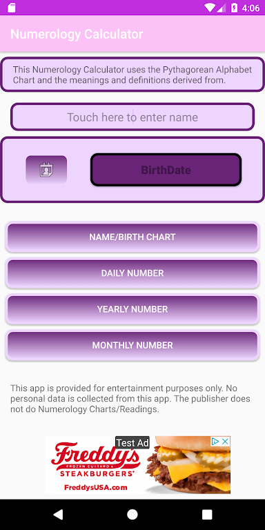 Pythagorean Numerology Calculator应用截图第0张