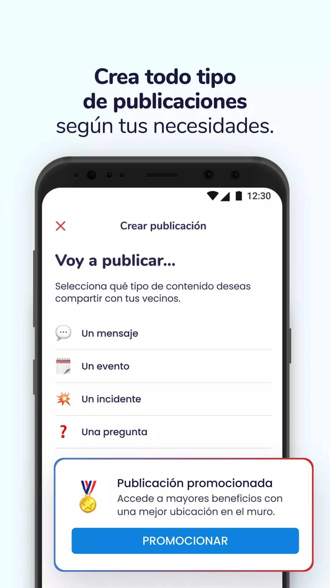 Schermata Vecinos App 1