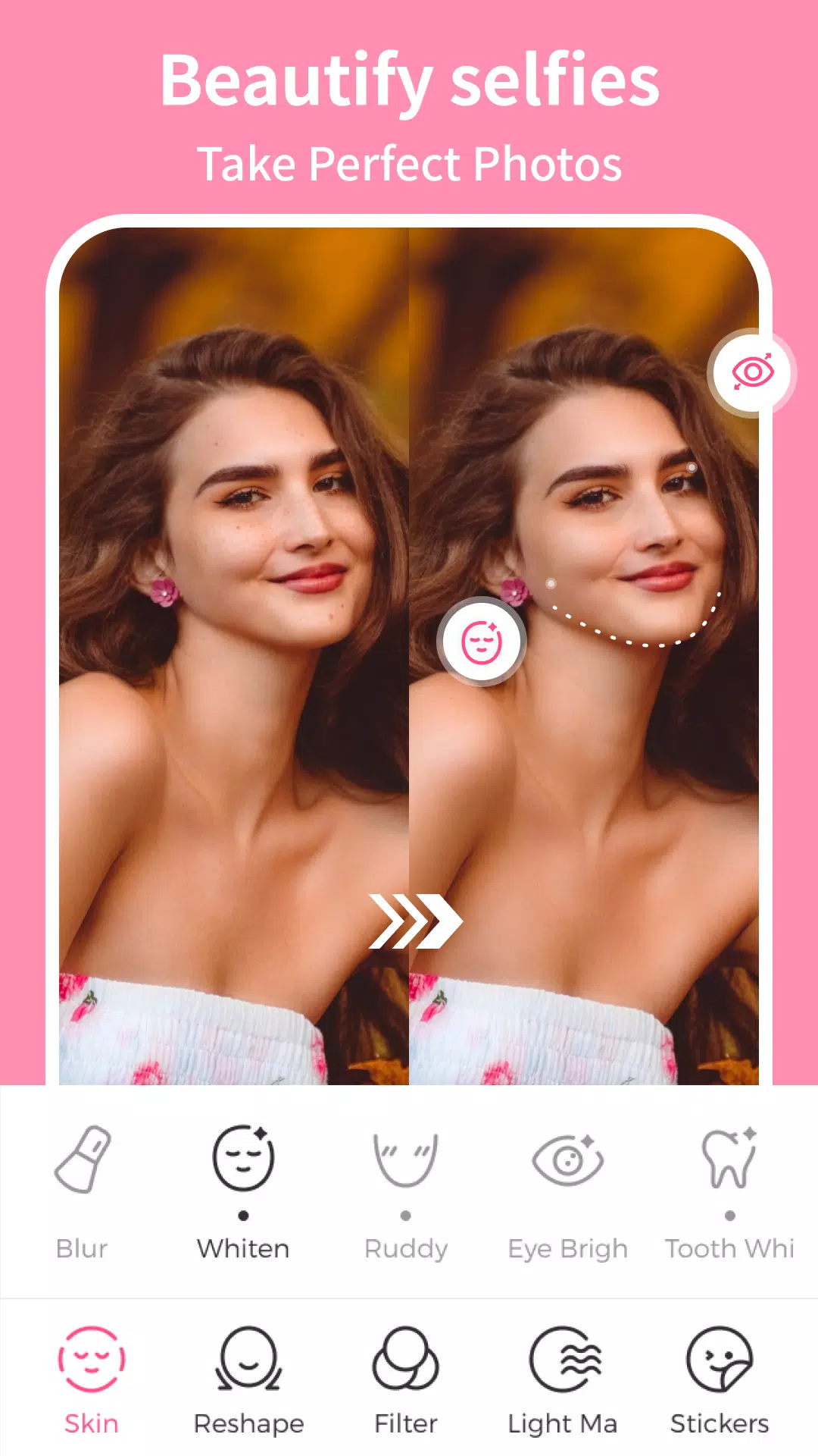 Beauty Camera & Selfie Camera ဖန်သားပြင်ဓာတ်ပုံ 2