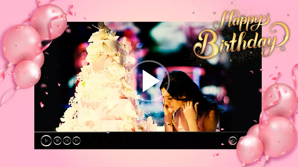 Make Birthday Video With Music Ekran Görüntüsü 2