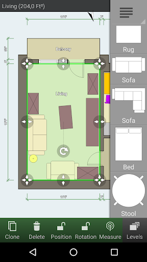 Floor Plan Creator Tangkapan skrin 1