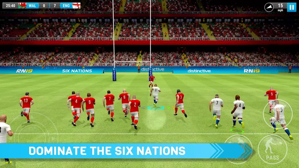 Rugby Nations 19 Ekran Görüntüsü 0