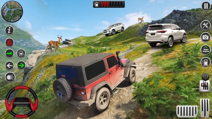 Offroad Fortuner car Driving Screenshot 2