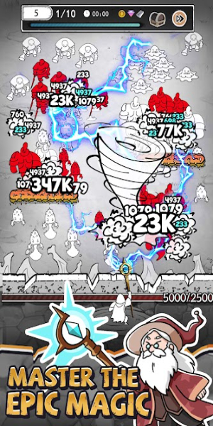 Doodle Magic: Wizard vs Slime Mod
</p><p><strong>Doodle Magic: Wizard vs Slimeဂိမ်း ဆက်တင်-</strong></p>
<ol><li> <p> ၏ စွဲမက်ဖွယ်ကောင်းသော ကမ္ဘာတွင် နှစ်မြှုပ်လိုက်ပါ။<strong></strong> ကြွက်များဖြင့် နပမ်းလုံးနေသော Hamel ၏ အလယ်ခေတ် ရွာသို့ ခရီးထွက်ပြီး အလွန်ကြီးမားသော သတ္တဝါများ လွှမ်းမိုးနေပါသည်။</p><ul> မှော်ဆရာငယ်တစ်ဦးအနေဖြင့် ဒီလိုလုပ်ပြနေတဲ့ရွာကို ဖယ်ရှားဖို့ မင်းရဲ့မှော်ပညာကို ကိုင်စွဲလိုက်ပါ။ ရန်သူတွေ။
<li>Doodle Magic: Wizard vs Slimeသင်၏ကိုယ်ပိုင်မတည်မဖြစ်သောခံတပ်ကို တည်ဆောက်ပြီး အဆင့်မြှင့်တင်ပါ။</li><li> နံရံကို တာရှည်ခံအောင် မြှင့်တင်ပြီး အစွမ်းထက်သော သူဌေးများ၏ ထိုးစစ်ကို ခံနိုင်ရည်ရှိစေရန် နံရံမှော်ခံနိုင်ရည်ကို စုဆောင်းပါ။ စွမ်းရည်နှင့် ခံစစ်စွမ်းရည်များ။</li><li></li></ul></li><li>Abyss မုဒ် စိန်ခေါ်မှု-<p><strong>
</strong></p>ကျပန်းပေါင်းစပ်ထားသော ဘီလူးစိန်ခေါ်မှုများကို ရင်ဆိုင်လိုက်ပါ။<ul><li>ကျွမ်းကျင်ကတ်ပေါင်းစပ်မှုများကို ဗျူဟာကျကျရွေးချယ်ပြီး ဘီလူးဘော့စ်အလုံးအရင်းနှင့် ပြင်းထန်သောတိုက်ပွဲများအတွက် ပြင်ဆင်ပါ။</li><li> သင်၏ဗျူဟာမြောက်တွေးခေါ်မှုနှင့် တိုက်ခိုက်ရေးစွမ်းရည်ကို စမ်းသပ်ပါ။ ဤကြောက်မက်ဖွယ် ရန်သူများနှင့် ရင်ဆိုင်ရစဉ်။</li><li></li></ul></li><li>