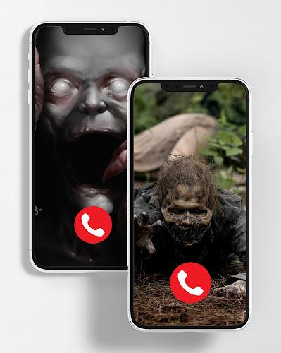 zombie horor fake video call Screenshot 2