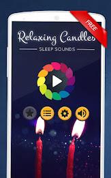 Relaxing Candles: music, sleep Zrzut ekranu 0