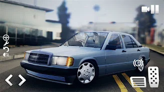 Mercedes 190E: Crime City Ride スクリーンショット 0