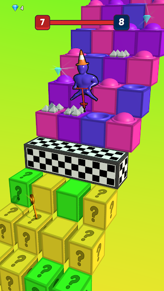 Pop It Run! 3D Mod Скриншот 1