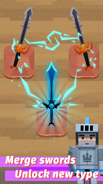 Merge Sword Mod Tangkapan skrin 0