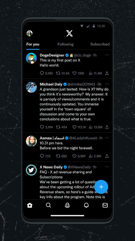 Twitter (X) Tangkapan skrin 0