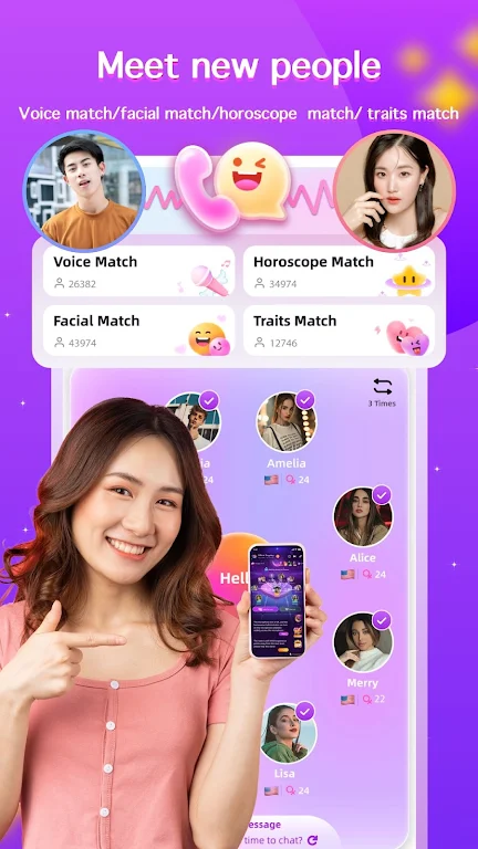 CP Talk-Chat,Dating,Match,Meet应用截图第2张
