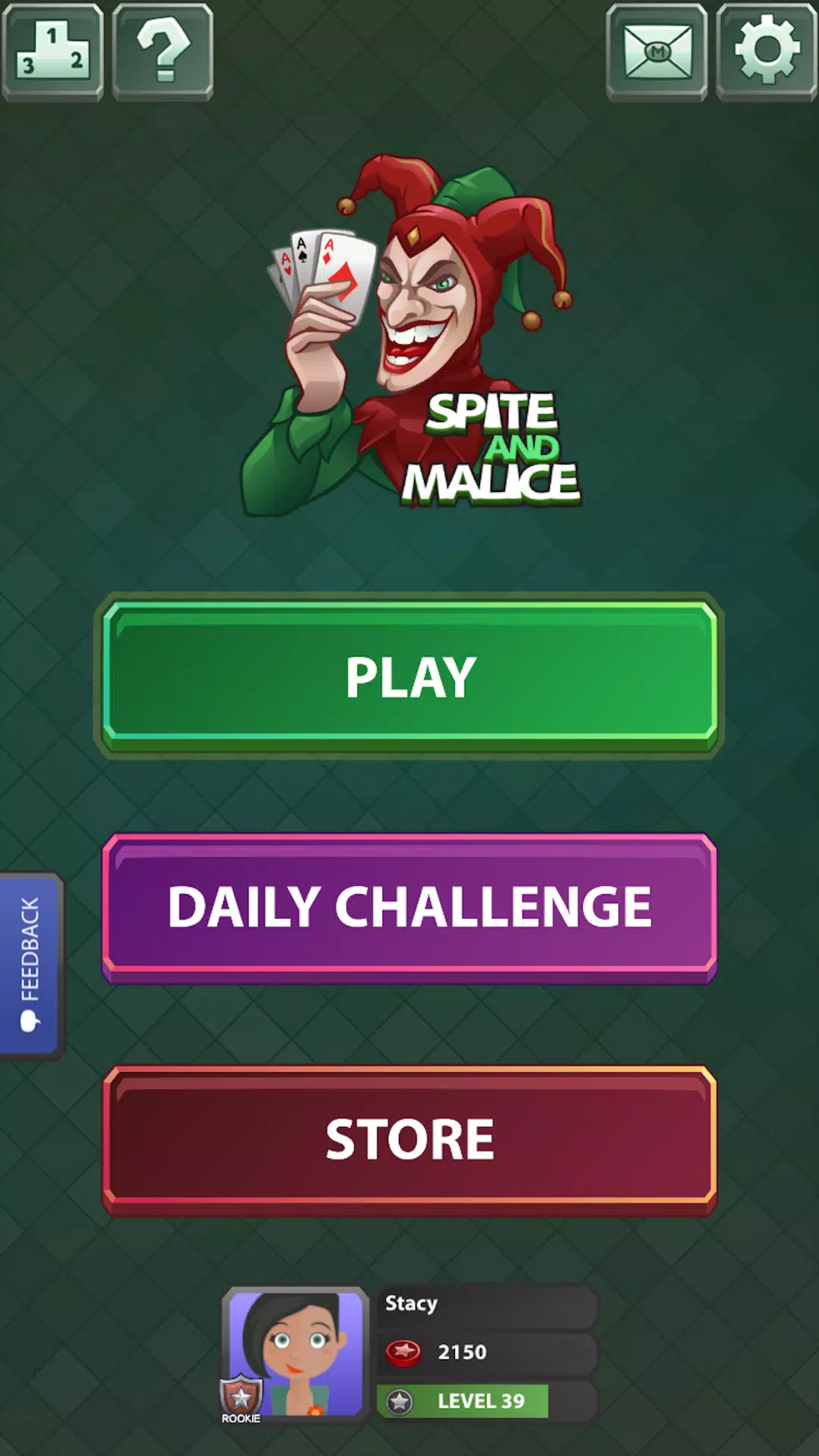 Spite & Malice - No Wifi Game ဖန်သားပြင်ဓာတ်ပုံ 3