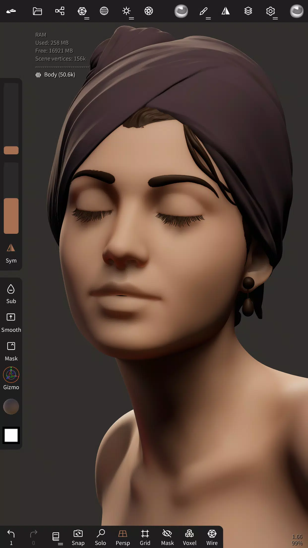 Nomad Sculpt ဖန်သားပြင်ဓာတ်ပုံ 3