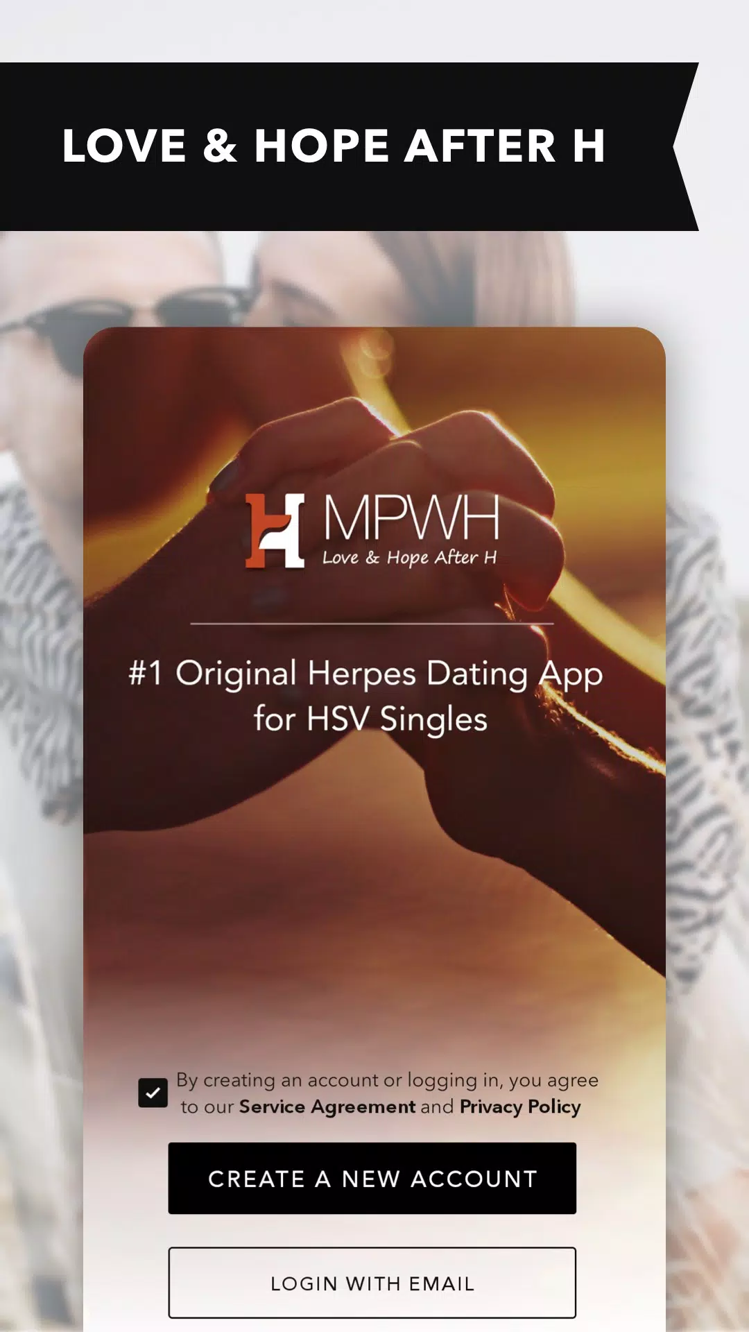 Herpes Positive Singles Dating 螢幕截圖 0