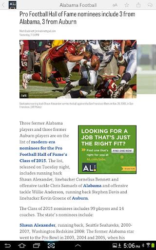 AL.com: Alabama Football News Скриншот 2