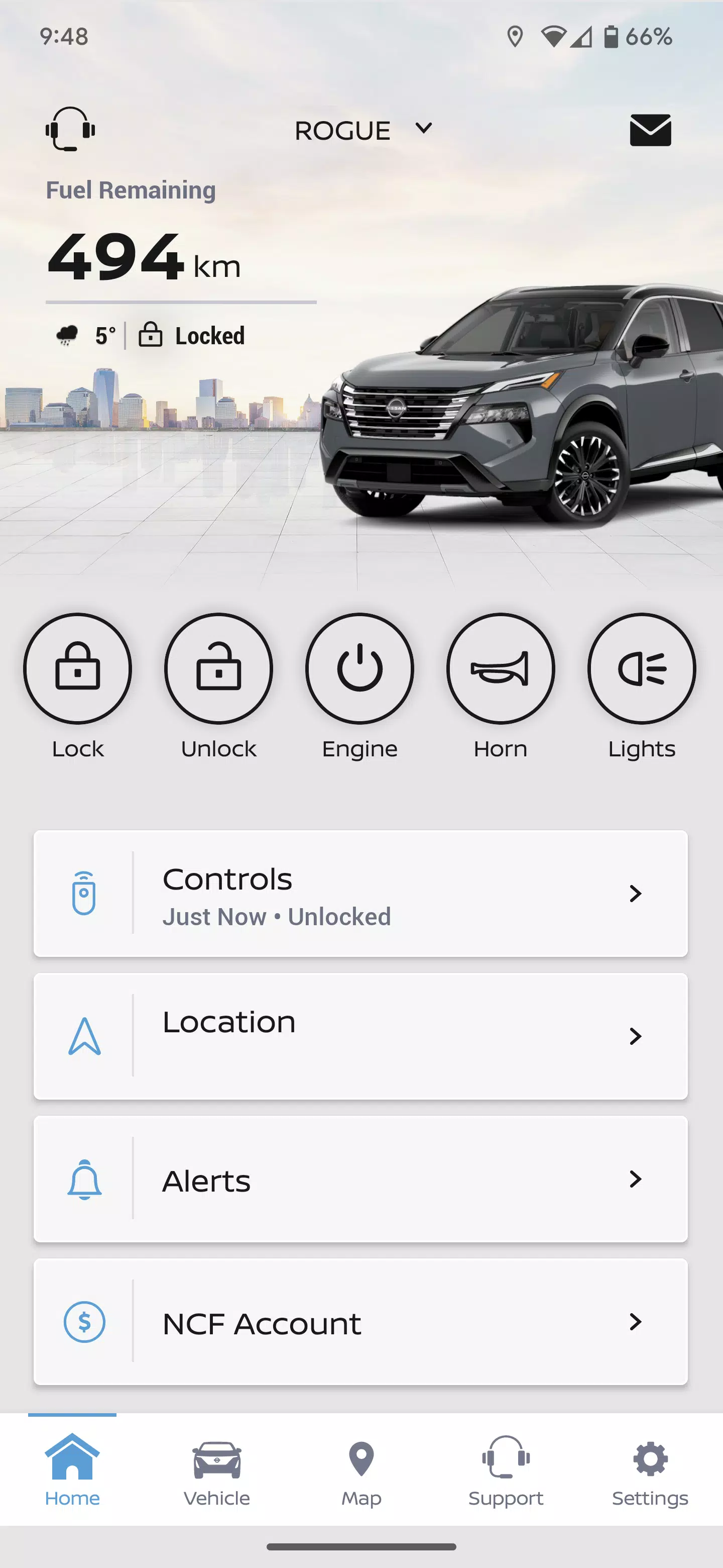 MyNISSAN Canada Screenshot 1