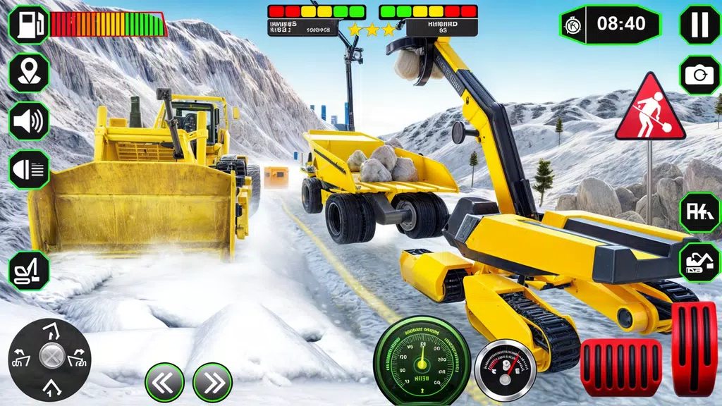 Real Heavy Snow Plow Truck 螢幕截圖 3