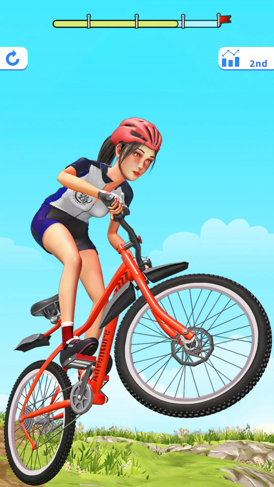 BMX Cycle Extreme Bicycle Game Ảnh chụp màn hình 1