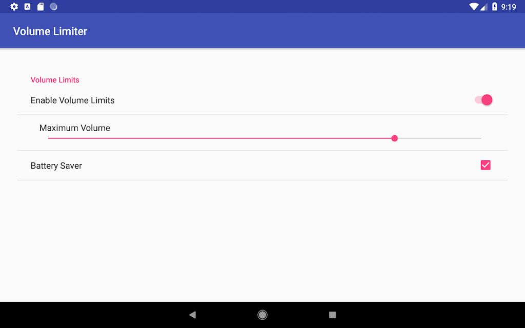 Volume Limiter Screenshot 2