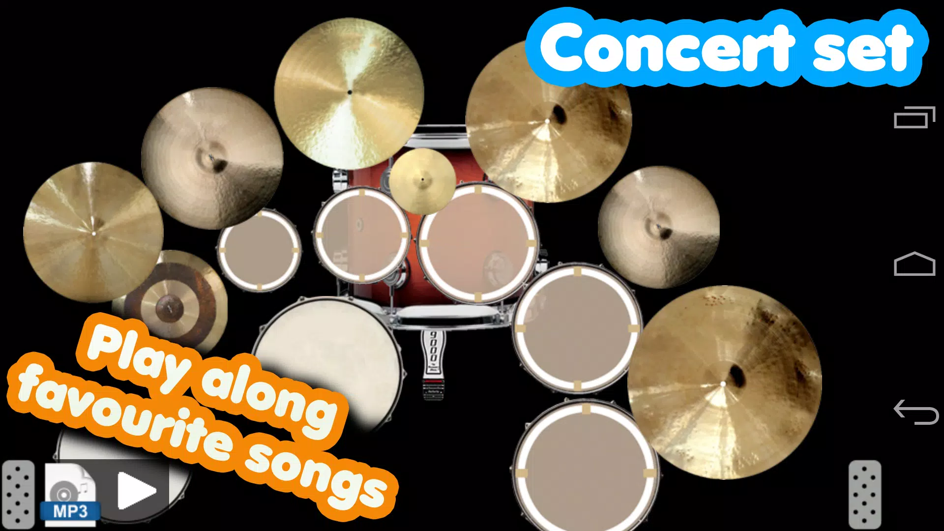 Drum Set - Drumming App ภาพหน้าจอ 1