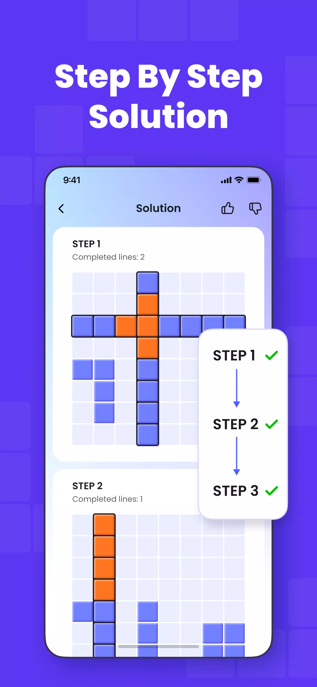 Block Puzzle Solver Schermafbeelding 1