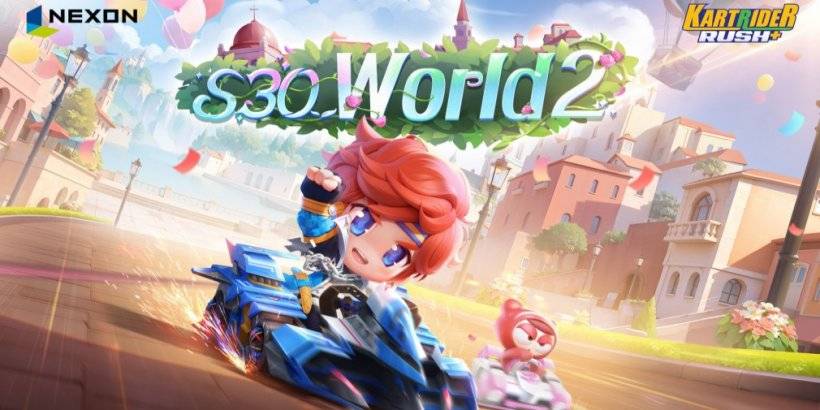 KartRider Rush+ Season 30: World 2 Launches with New Karts, Tracks, Characters