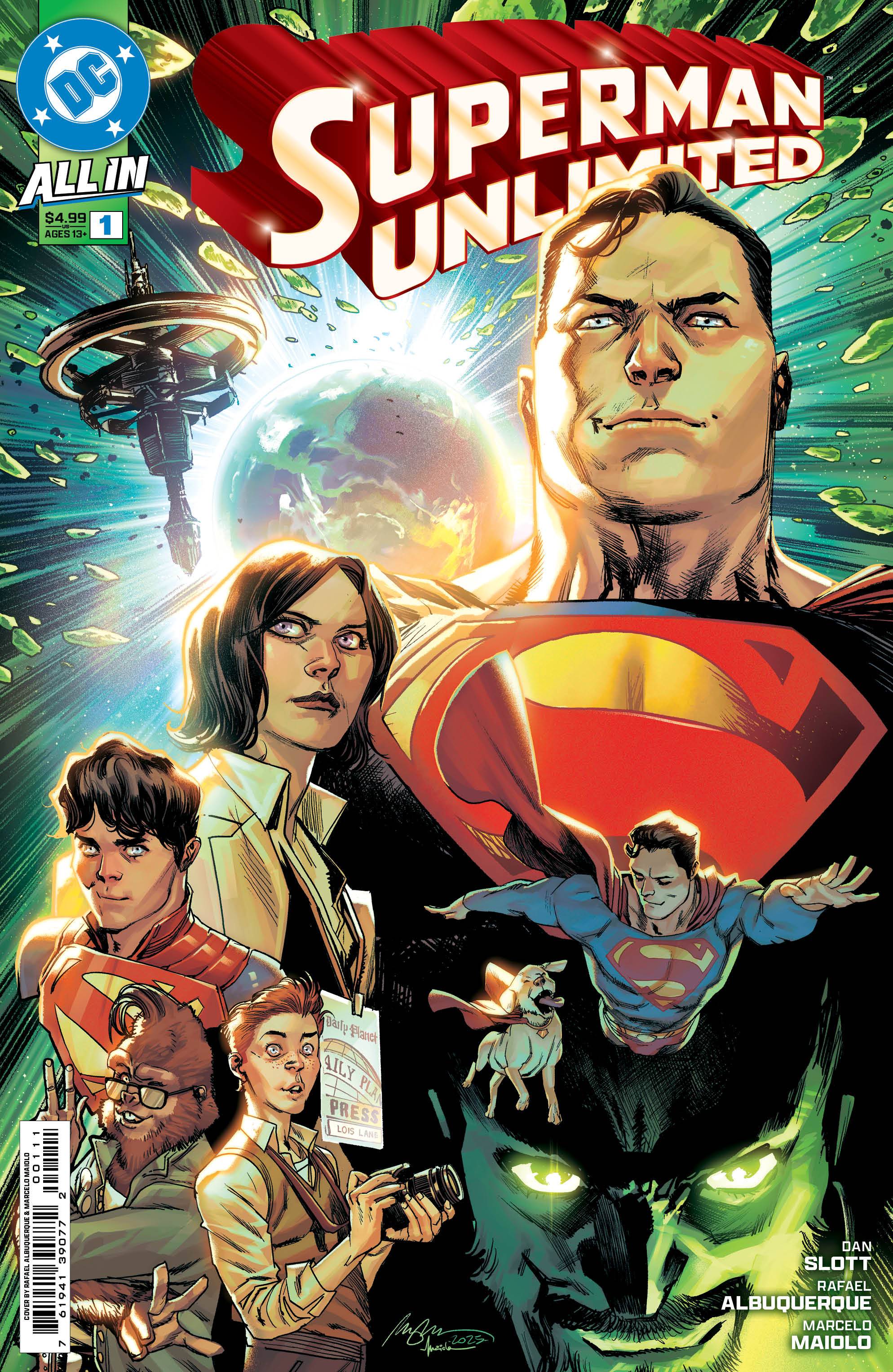 Superman Unlimited는 Marvel Mainstay Dan Slott를 DC Comics로 가져옵니다.