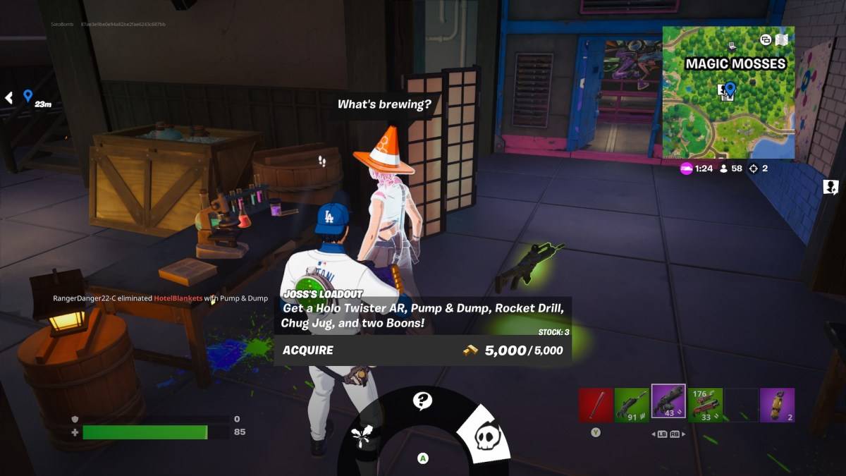 Fortnite 6 장의 디럭스 무법자 캐릭터 서비스.