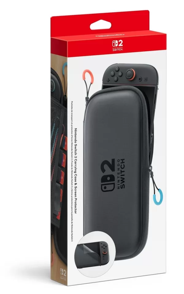 Nintendo Switch 2 Tragetasche und Bildschirmschutzschutz